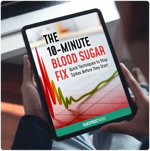 GlucoTrust Bites bonus 2 :The 10-Minute Blood Sugar Fix – Quick Techniques to Stop Spikes Before They Start